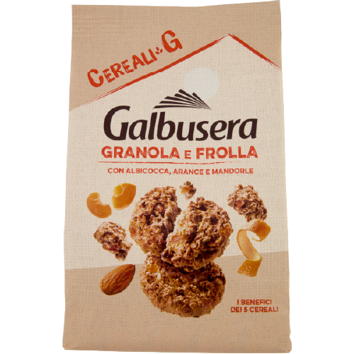 SABLÉS GRANOLA ABRICOT, ORANGE, AMANDE
